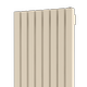 Дизайн-радиатор отопления Warmmet Luxe 60 V в бежевом цвете RAL 1015