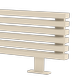 Дизайн-радиатор отопления Warmmet Cube HN в бежевом цвете RAL 1015