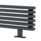 Дизайн-радиатор отопления Warmmet Cube HN в цвете Графит RAL 7024